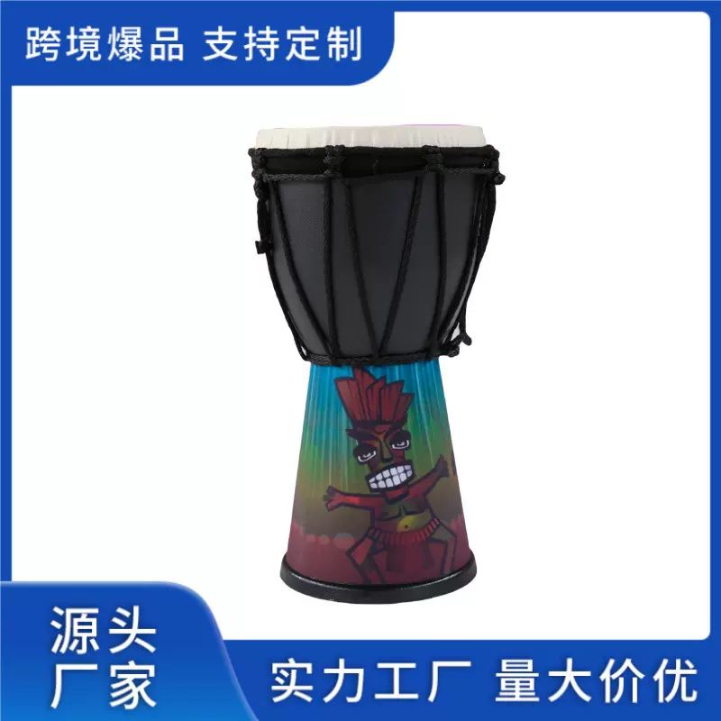 4寸非洲鼓琴行初学者手拍鼓乐器儿童幼儿园演奏鼓入门乐器批发