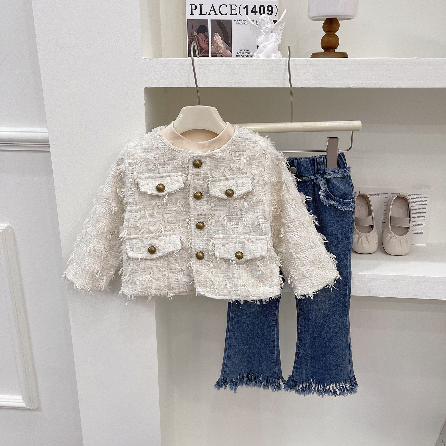 2023 autunno nuova versione coreana stile profumato ragazze alla moda versatile piccolo cappotto, super trendy 23376_voghion.com