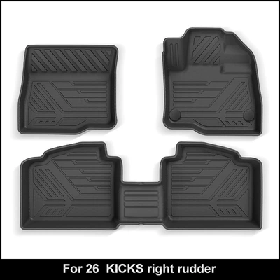 TPE floor mats, trunk mat, Modelə uyğun ayaqaltı