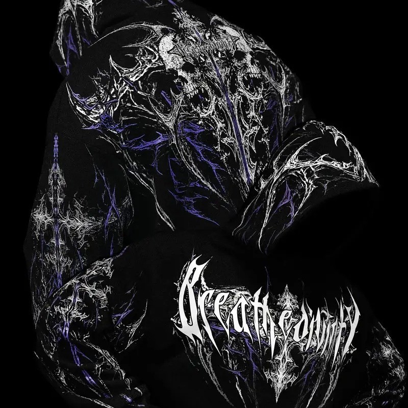 2026 Breathedivinity Devil Skull Print Fitness Top Men's Casual Sweatshirt Sports Hoodie Trendy 008_viptrois.com