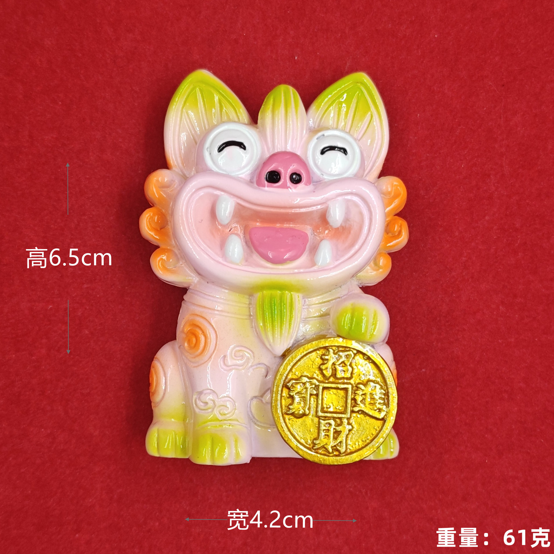 Colorido Yunnan auspicioso gato de azulejos refrigerador pegatinas de turismo conmemorativo PR regalo creativo fábrica de decoración directa image 26
