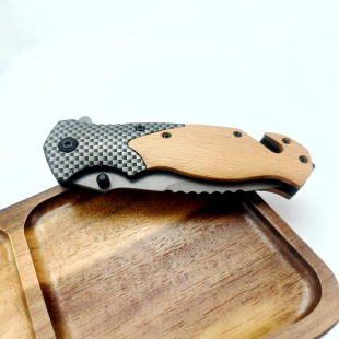 Hot-selling outdoor folding knife multi-functional convenient portable camping knife high hardness outdoor survival camping folding knife