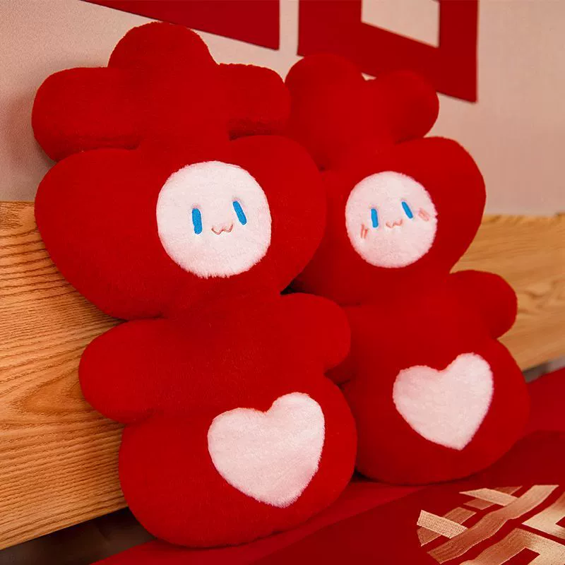 Пара кукол-кроватей с свадебными словами, двойное счастье, свадебные подарки для молодоженов, куклы для украшения свадебной комнаты.