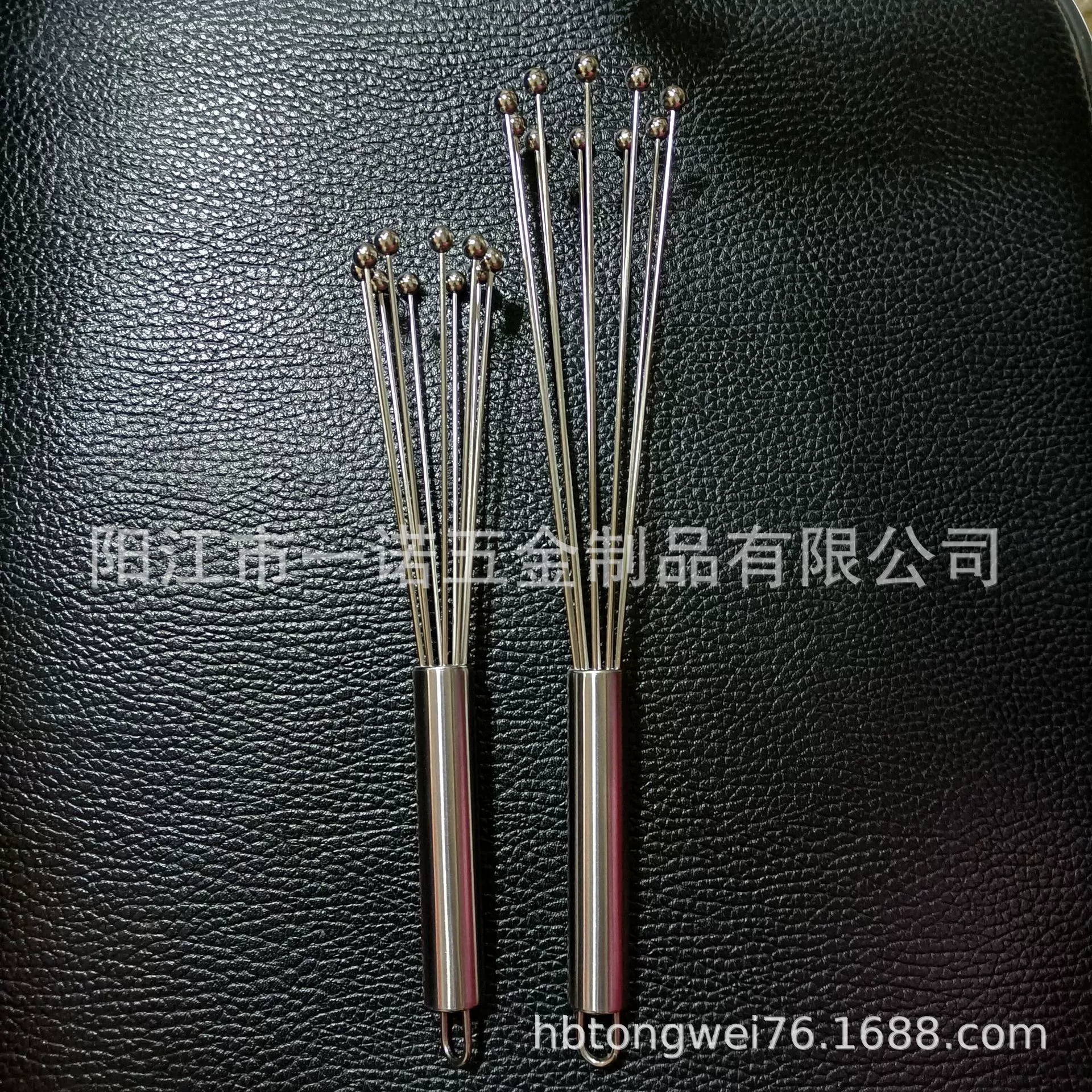 C-001D steel bead egg bead stainless steel manual round beads egg white egg white baking tool baking tool