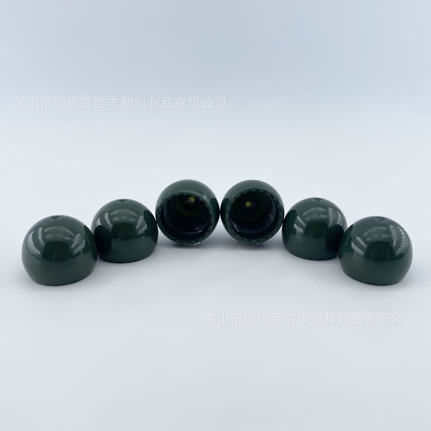 光面半球盖20牙410可配垫片PP塑料旋盖护手霜身体乳瓶子可用