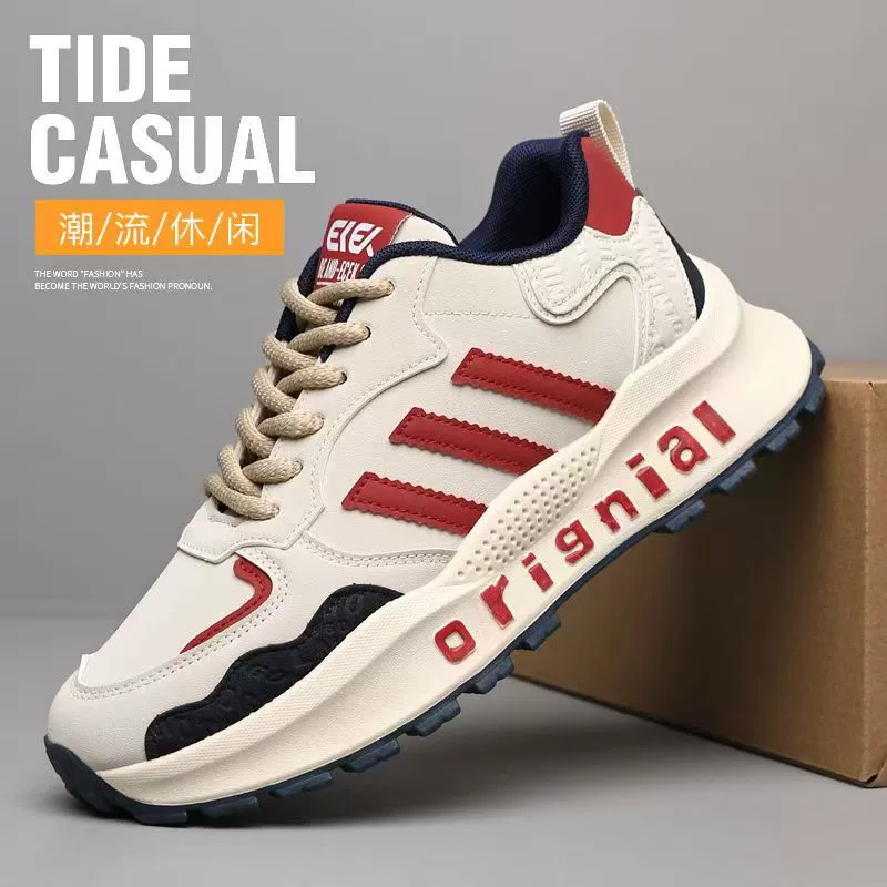 2025 весна и осень новые педали мужская обувь с толстой подошвой мужская обувь