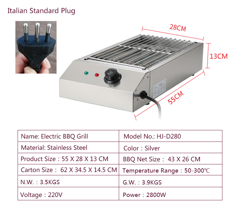 220V Italian Standard Plug