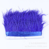 Winker manufacturer direct supply 6-8cm ostrich hair edge short feather border accessories handmade DIY feather material