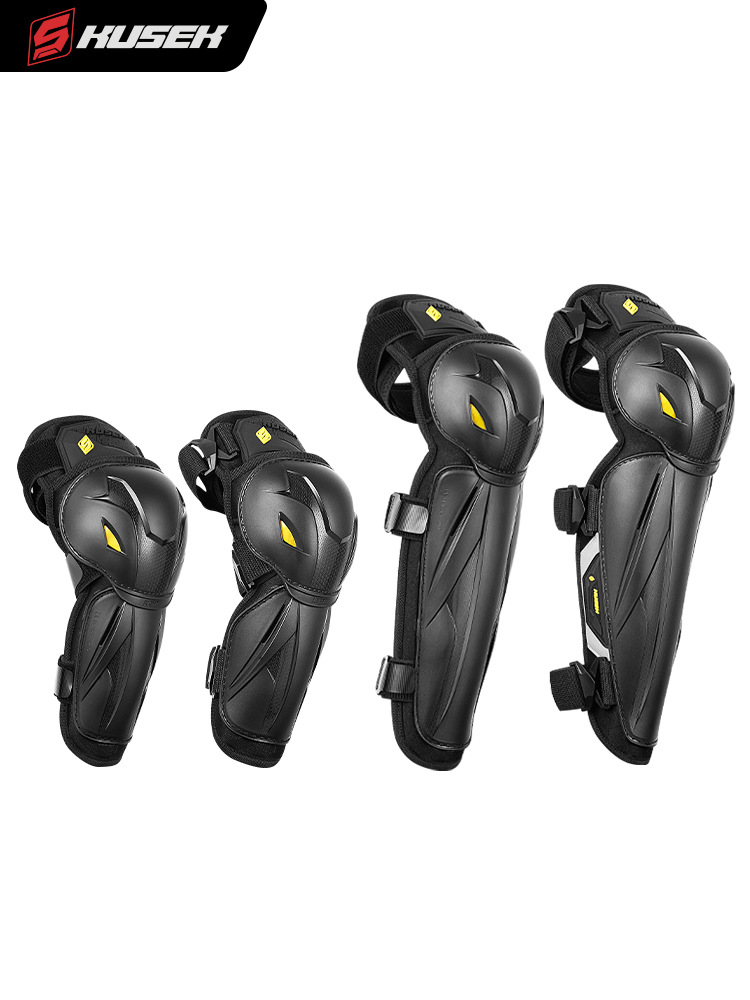 Motocicleta rodilla protector de bicicleta CE certificado anti-caída jinete cross-country protector de piernas protector de codo locomotora protector de verano hombre y mujer