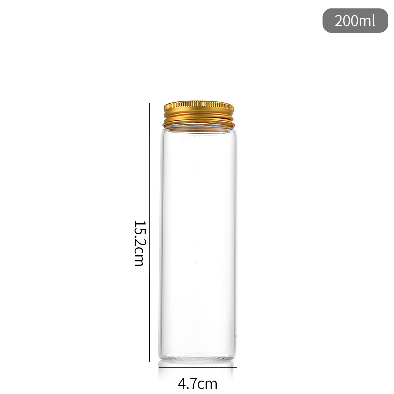 47 botellas de tapón bayonet botellas de muestras médicas botellas de té dulces botellas de frijoles de frijoles de oro botellas de embalaje de goji frasco de arena