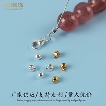 S925���y��λ����β��DIY�ֹ�������β�����^�̶������y����