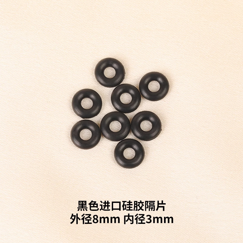 涛透明手串シリカゲルスペーサー部品超薄型水晶ステルスプラスチック隔珠文遊びスペーサー