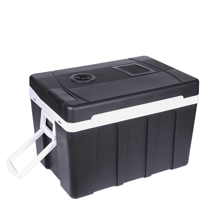 Nuevo 50l mini refrigerador hogar coche de doble uso de gran capacidad al aire libre camping portátil coche refrigerador refrigerado aislamiento