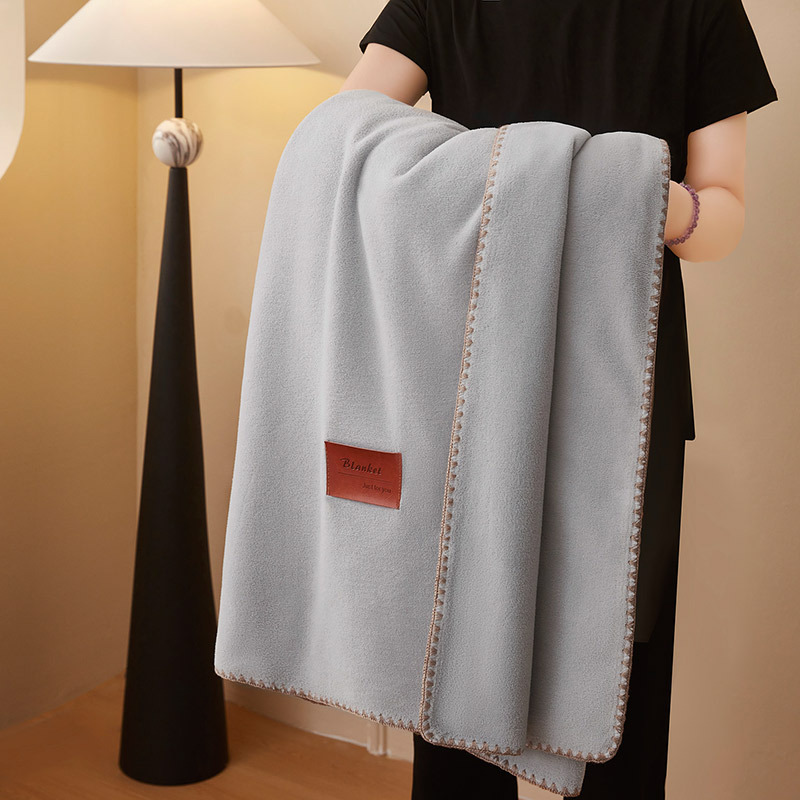 Mantras de cachemira de oficina gruesa mantas de siesta mantas de lana de coral mantas de aire acondicionado sofá mantas de capa para cama