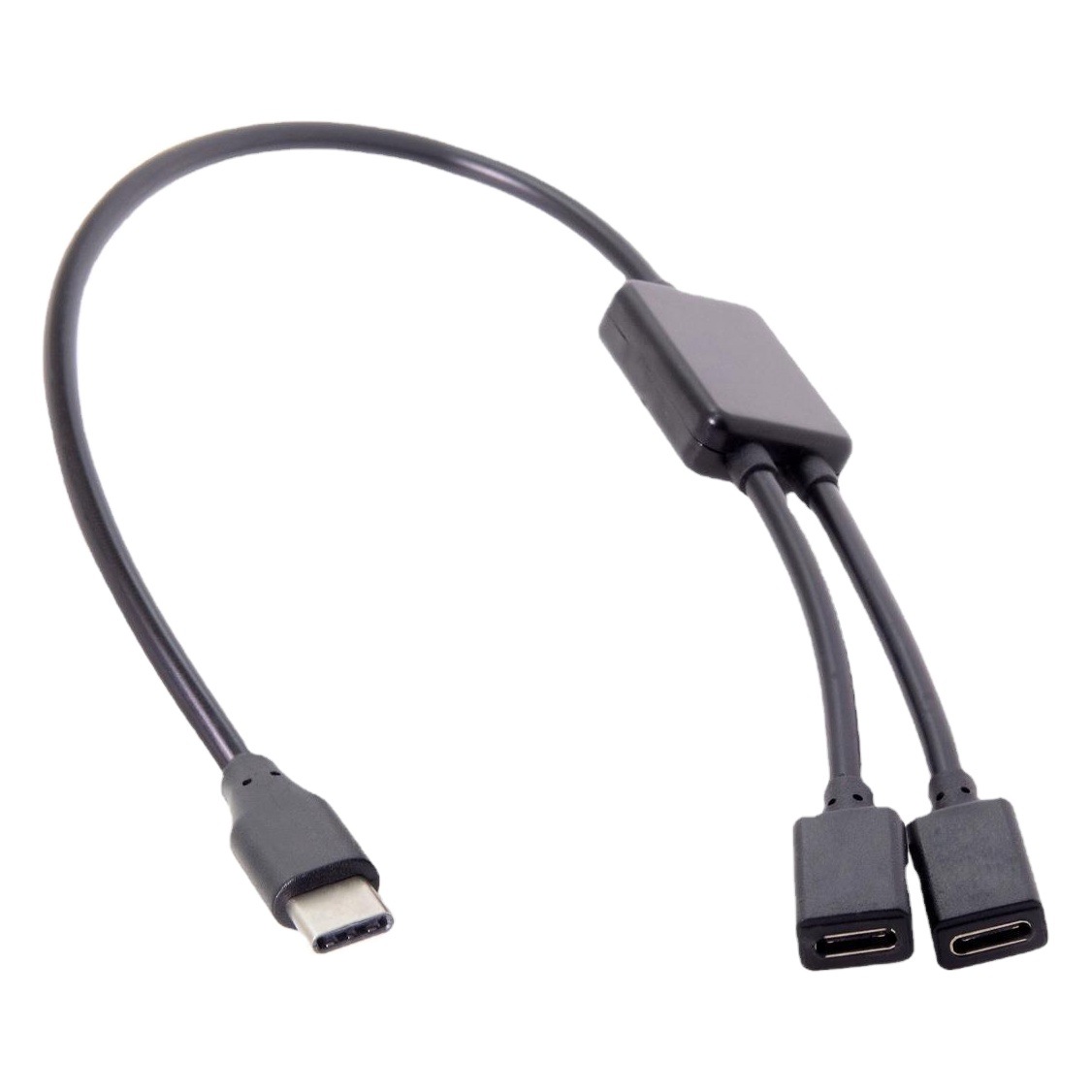 UC-127 tableta del teléfono móvil tipo-c USB-C HUB macho-hembra uno-dos teclado de conexión y cable de ratón