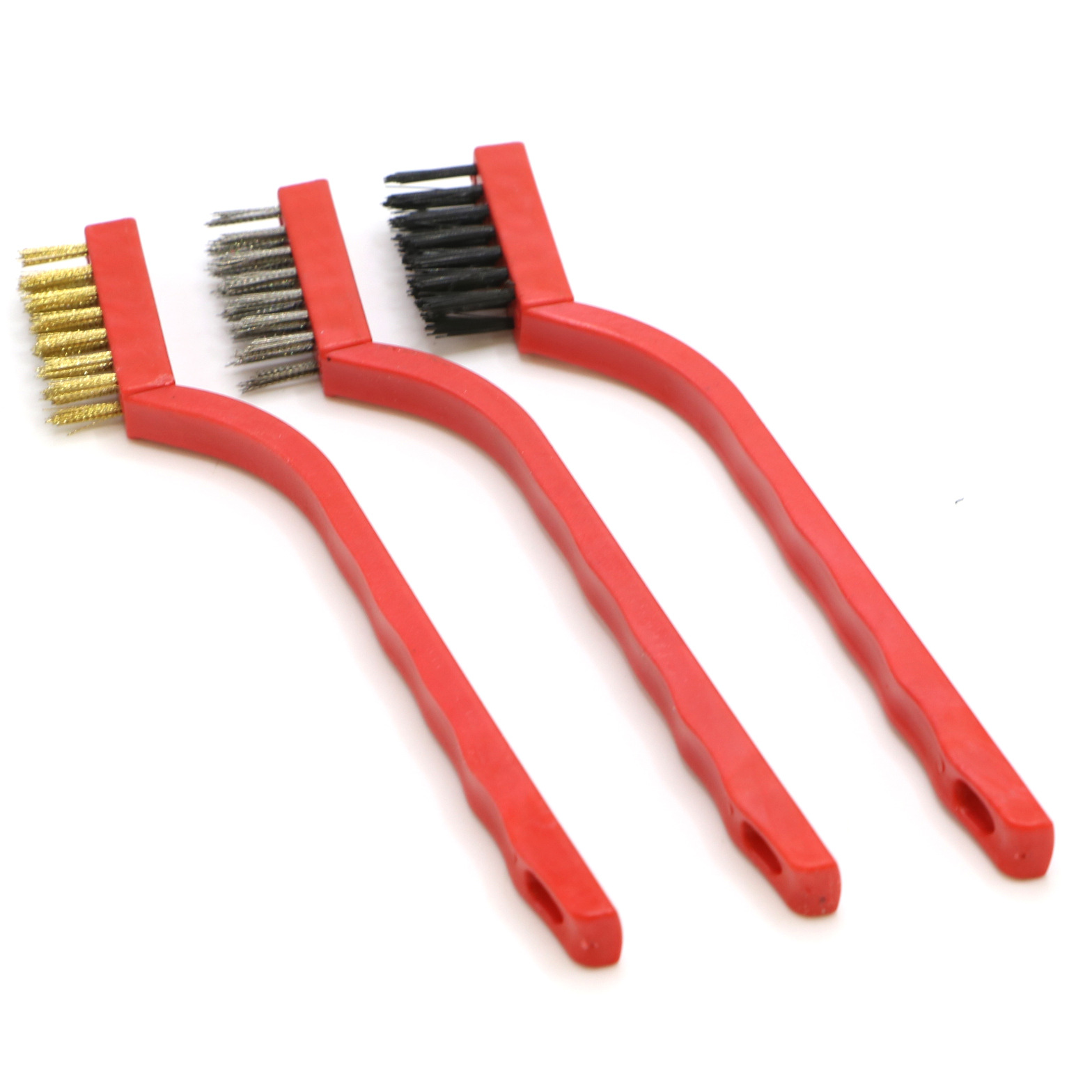 Cepillo de limpieza para lavado de autos, el más vendido de Amazon, juego de 35 piezas, cepillo para taladro eléctrico, juego de limpieza con cerdas, mango de madera, cepillo de detalle con cabeza redonda image 5