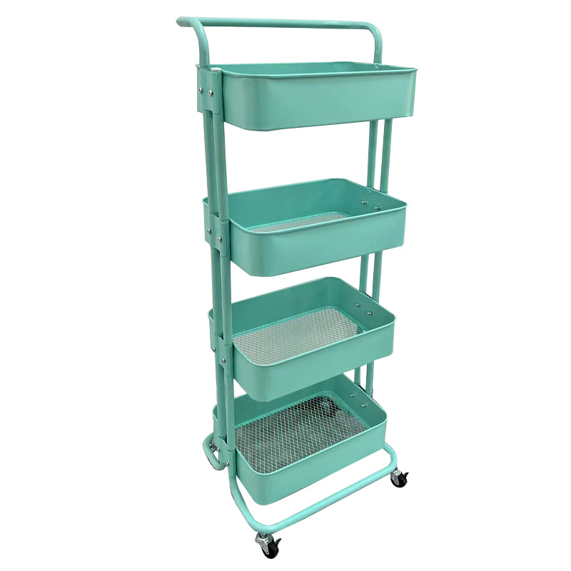 家庭用カート棚キッチン床置き多層スナック収納棚浴室トイレ大型収納棚