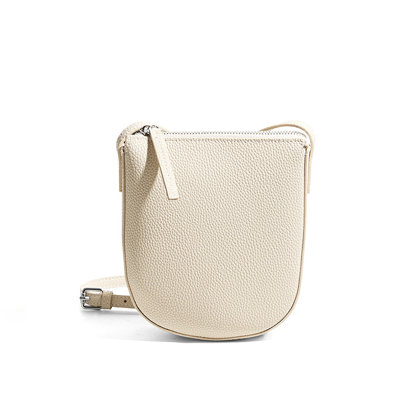 Guangzhou Women's Versatile Casual Niche New Arrival Genuine Leather Luxury Phone Shoulder Crossbody Bag - Thumbnail 6