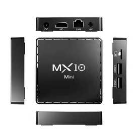 MX10 游戏机 MINI 4K高清机顶盒H313 TV BOX外贸安卓电视盒播放器