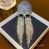 Silver needle, advanced small design earrings, silver 925 sample, internet celebrity, high-quality style, Korean style