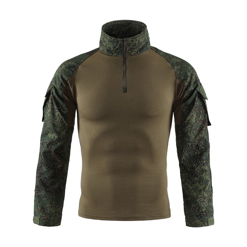 Bone Frog Outdoor Frog Suit Long-Sleeve T-Shirt Set Quick-Drying T-Shirt Outdoor Tactical Mountaineering T-Shirt Russian Military Uniform T-Shirt Cross-Border