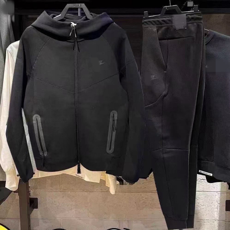 Men's and Women's Spring, Autumn and Winter Knitted Suit Heavyweight 320g Windproof Jacket Casual Running Training Sweatpants Sweatshirt Men's and Women's Spring, Autumn and Winter Knitted Suit Heavyweight 320g Windproof Jacket Casual Running Training Sweatpants Sweatshirt