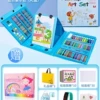 Luxurious set, gift box, apron, sleeves, watch, 228 pieces