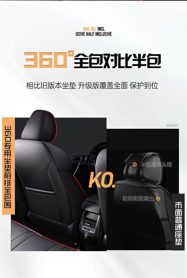 Applicable Model Car Seat Cover Fully Surrounded Car Cushion Haver h6 Big Dog h4 First Love Harvard Cool Red Rabbit