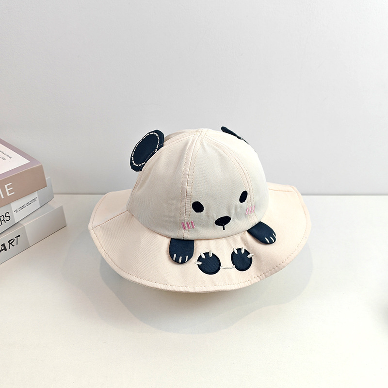 Sombreros para bebés primavera y otoño nuevo lindo lindo bebé de verano bebé pescador pequeño mes sombrero sombrero de sombra