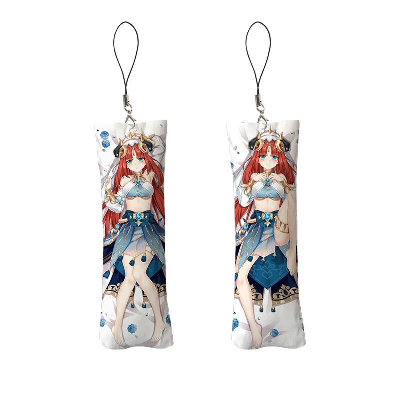 [小抱枕钥匙扣迷你挂件Mini Dakimakura魈钟离八重子书包挂件] → мини-подушка брелок ключей маленький подвесной брелок рюкзачок