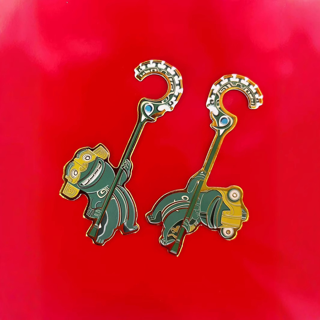 [Spot] Nezha alrededor de la bestia de encantamiento magnético exquisito imán imán de nevera imán magnético suave de alta definición animación de alto valor