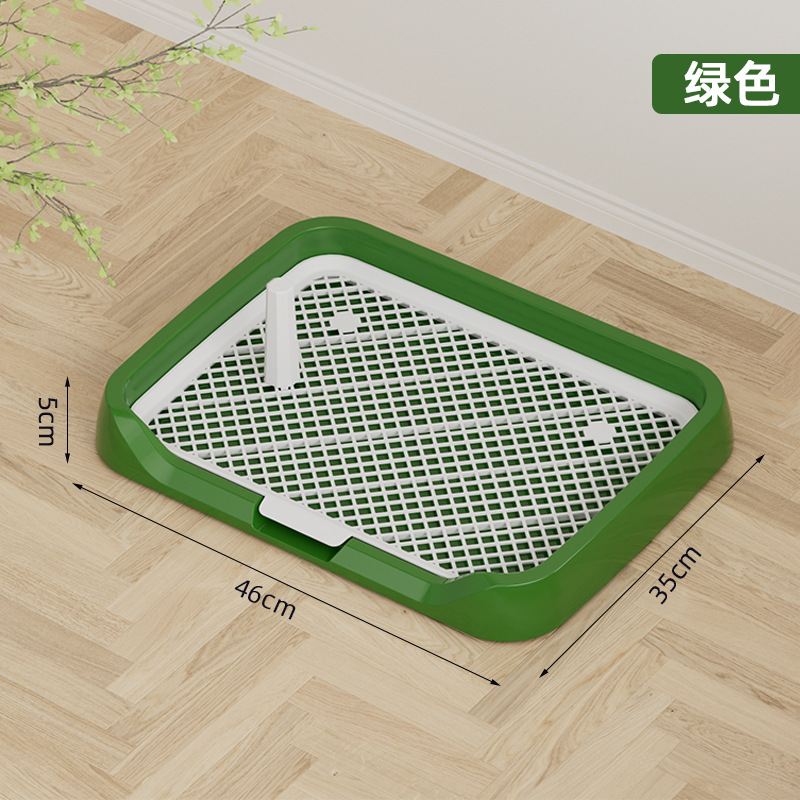 Inodoro de perros supergrande anti-derrames con columna vertical desmontable lavable lavabo de excremento de planta de lavabo de excremento de excremento