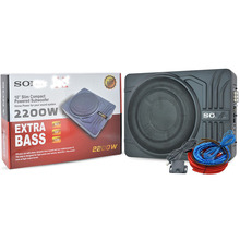 厂家批发sony车载低音炮铝合金10寸超薄有源八爪低音炮音箱音响