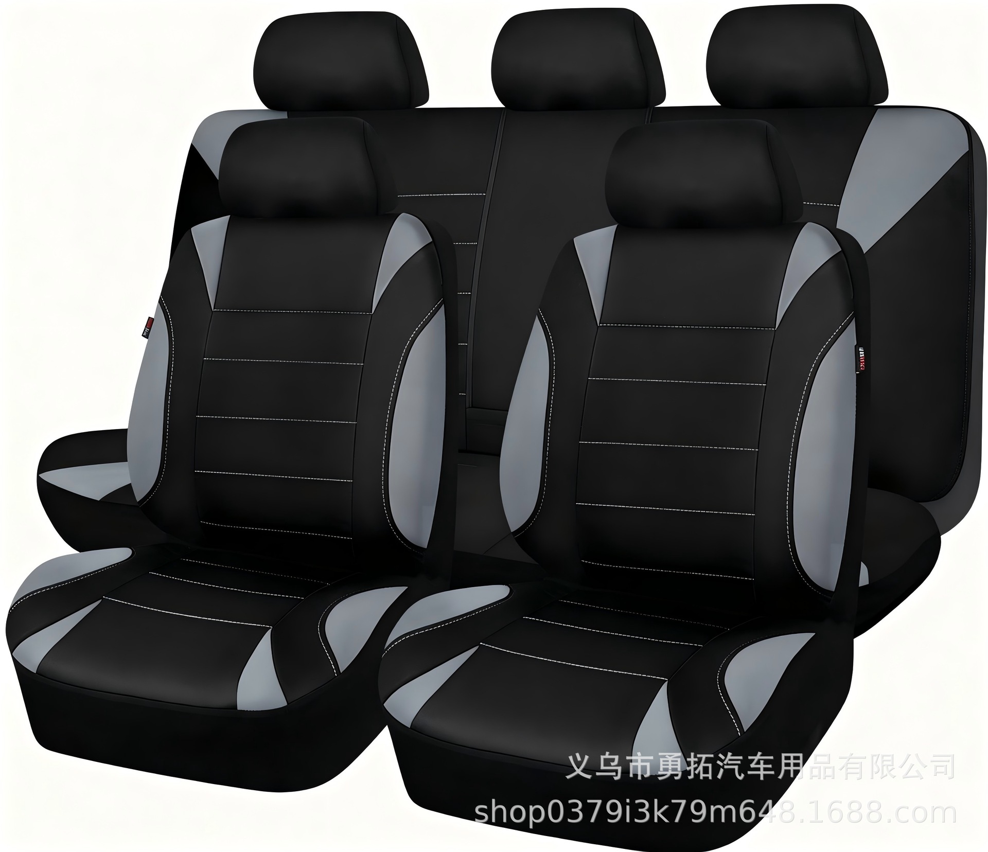 Cross-Border Hot-Selling Elastic Single-Thread Crescent Fabric Universal Car Seat Cover Amazon Temu Meike Duo Europe and America