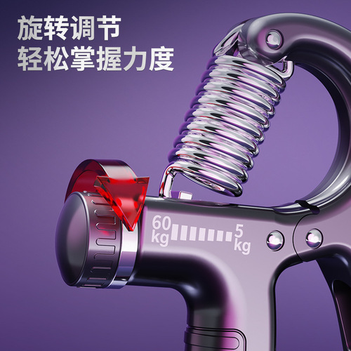 Adjustable grip counter hand exerciser wholesale portable wrist strength rehabilitation training power