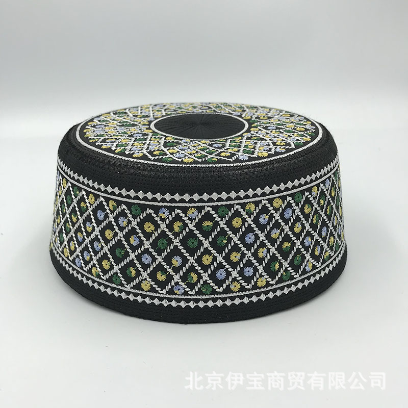 Sunday cap man Hui Hat Ethnic style Hui 2022 new pattern Hui leisure time Muslim cap Traveling