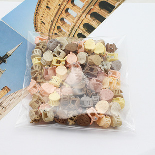 Bulk matte spray-painted milky coffee color children's mini claw clip cute cartoon hairpin for girls to catch their forehead bangs