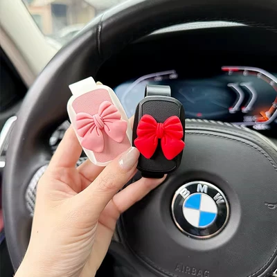 Holder Leather Car Sun Visor Car Glasses Clip/Bill Clip