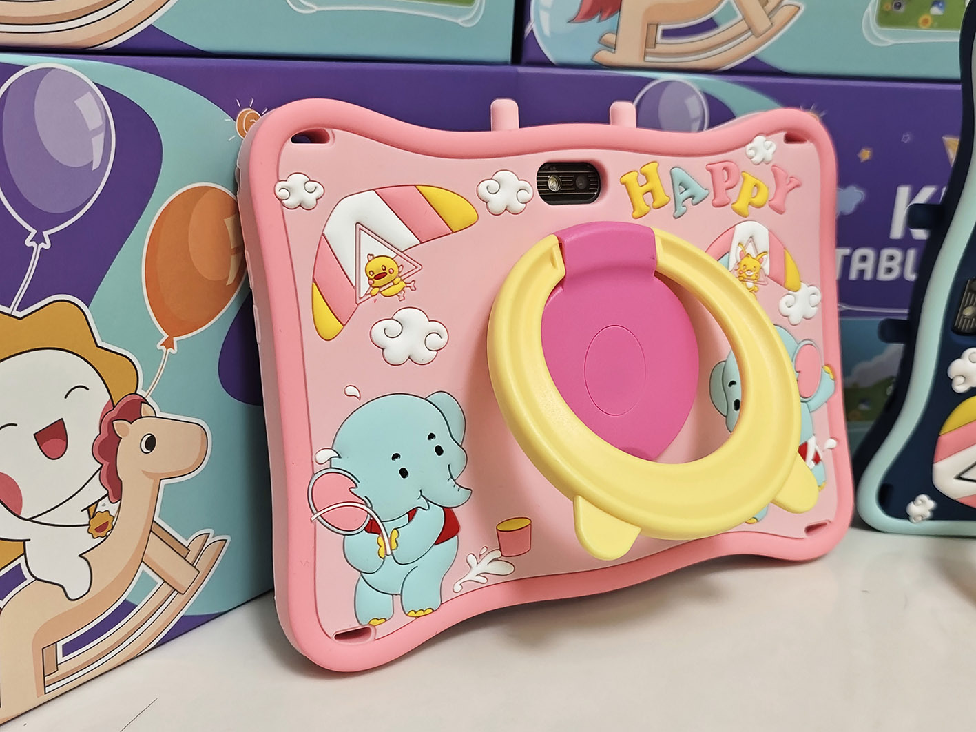 Dumbo Pink Leather Jacket