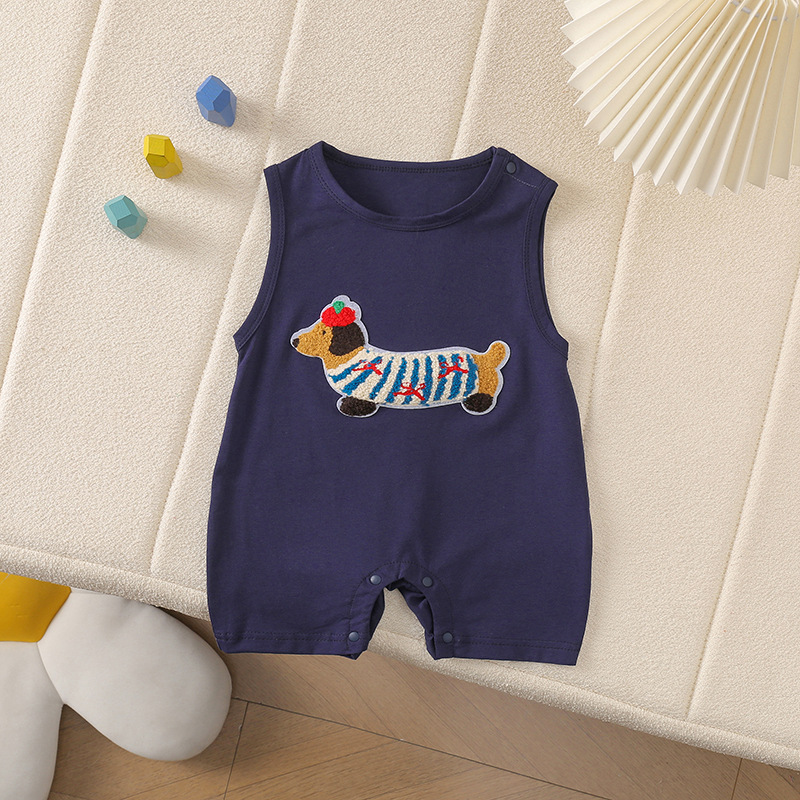 Dachshund broad shoulders short black blue