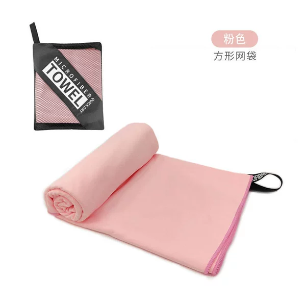 Fuchsia square mesh bag