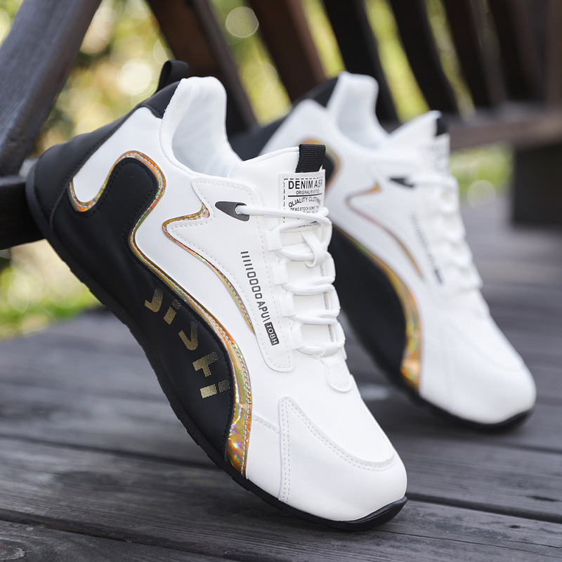 Men's Casual Leather Travel Shoes for Foreign Trade, Trendy Versatile Autumn Men's Sports Casual Shoes