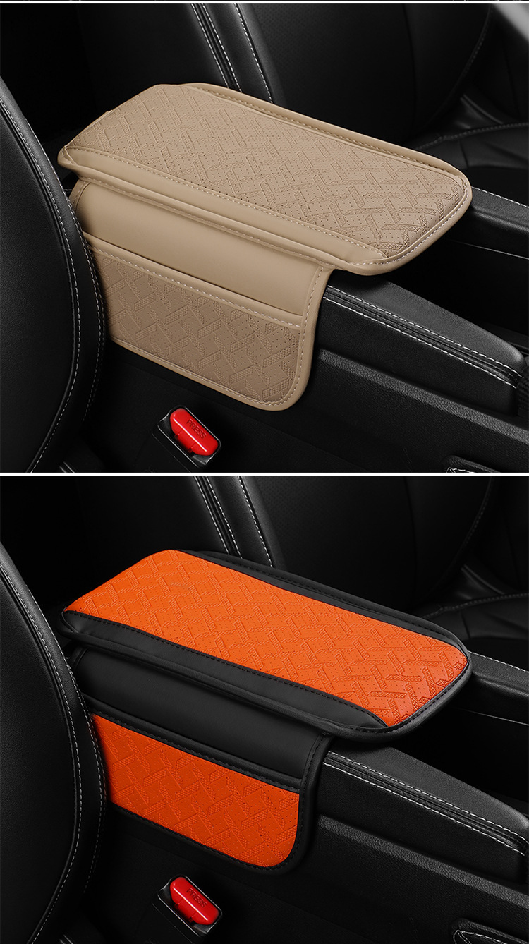 Cross-border car armrest box booster pad universal car armrest pad car center elbow rest armrest storage storage