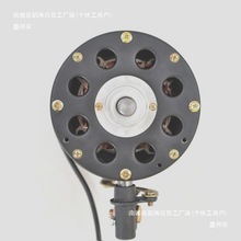 工業風扇電機大功率馬達落地掛壁牛角扇配件通用純銅機頭