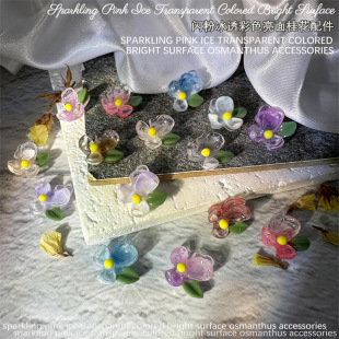 �¿��W�۱�͸��ɫ����𻨘�֬���DIY�b��ֹ���l����Ʒ