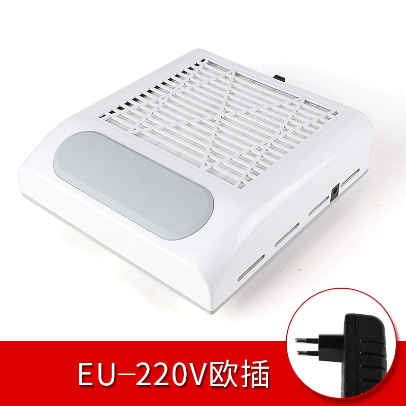 Aspiradora de uñas de alta potencia, aspiradora de escritorio, aspiradora de uñas, aspiradora de uñas 80W, máquina de polvo de uñas
