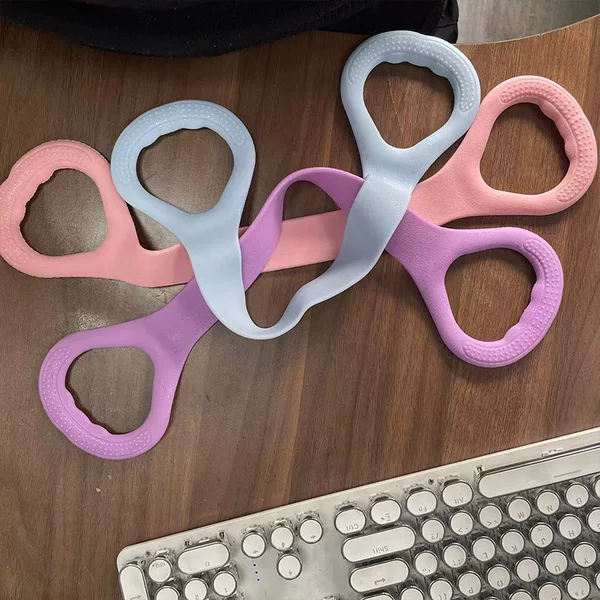 8-character stretcher with elastic belt yoga auxiliary home fitness equipment men's and women's open shoulder beautiful back stretcher elastic rope