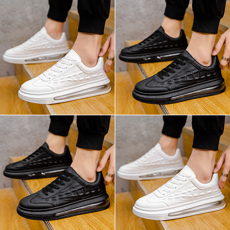 Frühling neue volle palm air kissen männer Koreanische weiße schuhe student casual outdoor-sport männer schuhe großhandel_voghion.com