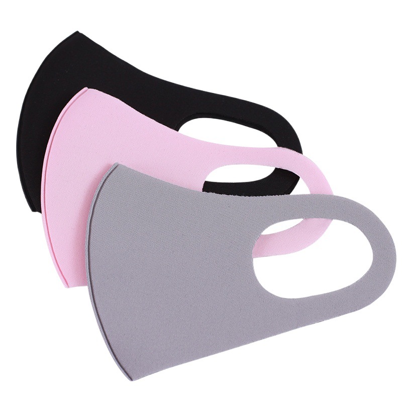 Star with men's and women's ice silk cotton air layer washable dust-proof sunscreen adult breathable fashion protective mask