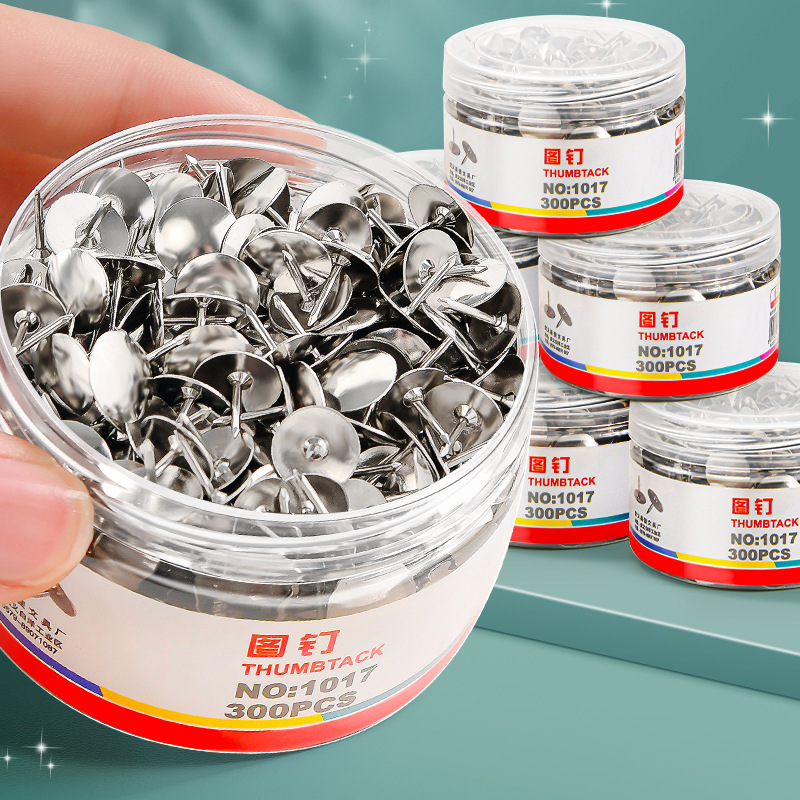 Metal round head thumbtacks 100 felt wall fixer cork thumbtacks drawing board nail manufacturers wholesale Metal round head thumbtacks 100 felt wall fixer cork thumbtacks drawing board nail manufacturers wholesale